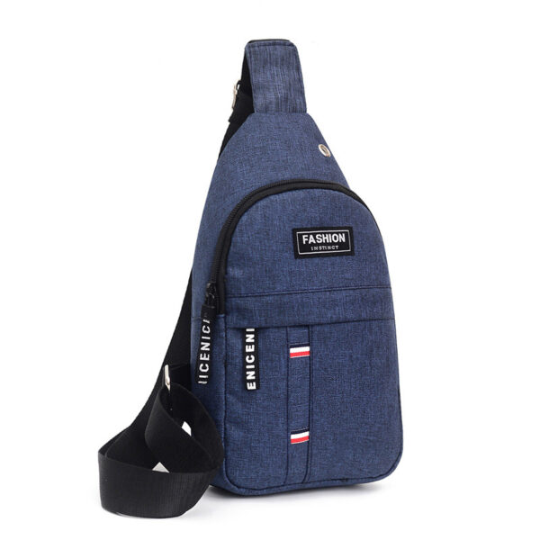 Men's Chest Bag Sports Messenger Crossbody Bag - Image 7
