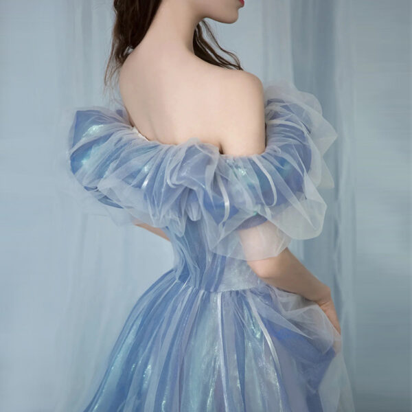 Evening Gown For Women Haze Blue Fairy - Image 3