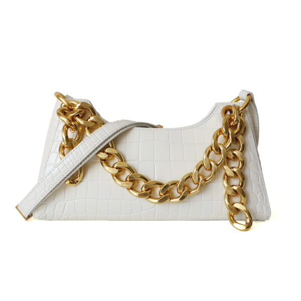 Ladies One-shoulder Messenger Handbag Cowhide Handbag - Image 4