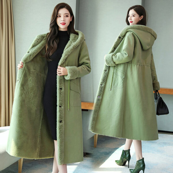 Winter Cotton-padded Jacket Fur Coat Women - Image 5