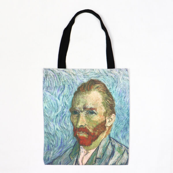 Van Gogh The Starry Night Oil Painting Tote Bag Women's Canvas Bag - Image 8