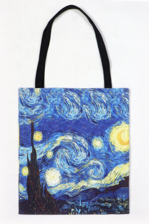 Van Gogh The Starry Night Oil Painting Tote Bag Women's Canvas Bag