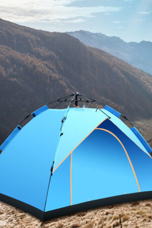 Camping Outdoor Travel Double-decker Automatic Tent