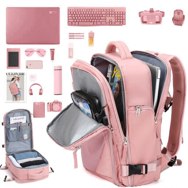 Women's Large Capacity Casual Computer Backpack - Image 3
