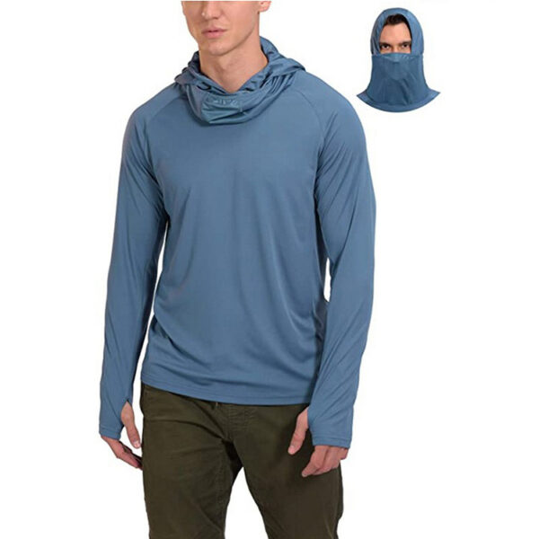 European And American Men's Breathable Light Sun Protection Clothing In Summer - Image 7