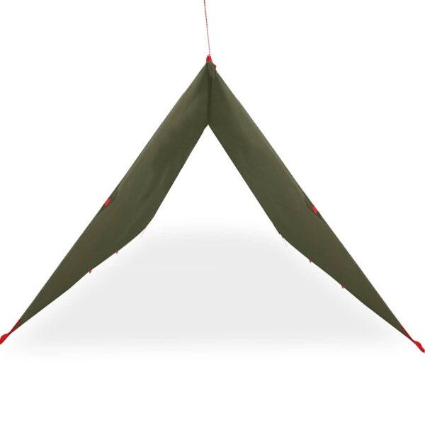 vidaXL Camping Tarp oliivinvihreä 506x306 cm Vedenpitävä - Image 6