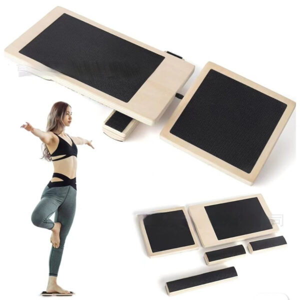 Wooden Yoga Trainer Foot Tensioner Bar - Image 4