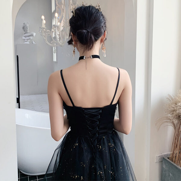 Black Evening Dress Temperamental Minority High-end - Image 5