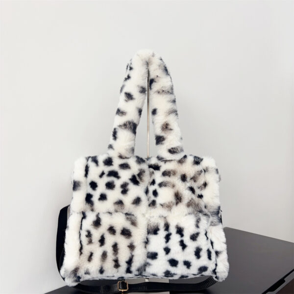 Leopard Print Tote Shoulder Messenger Bag Large Capacity - Image 10