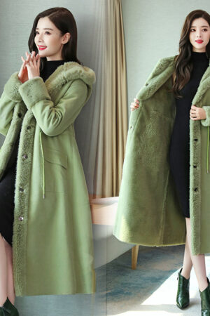 Winter Cotton-padded Jacket Fur Coat Women