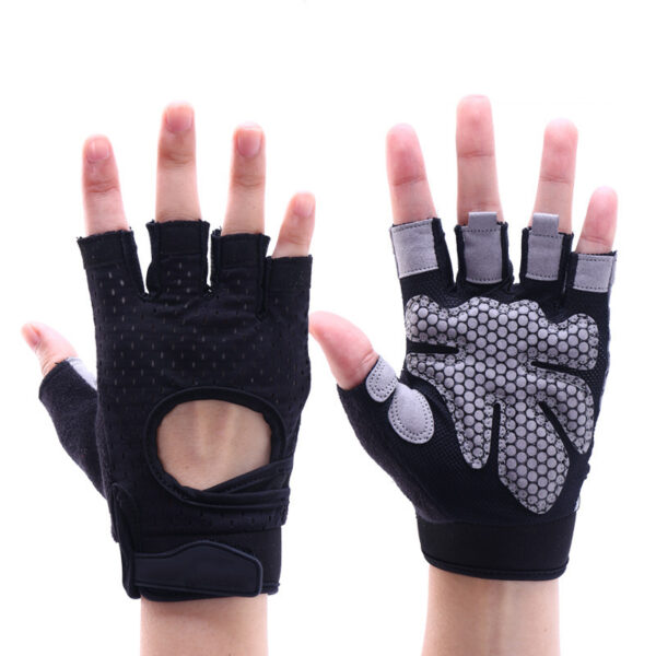 Fitness Gloves Men And Women Dumbbell Equipment Horizontal Bar Exercise Wristband - Image 2