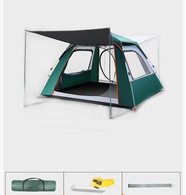 Foldable Automatic Thickening Sunscreen Wild Picnic Home Full Set Camping Tent - Image 5
