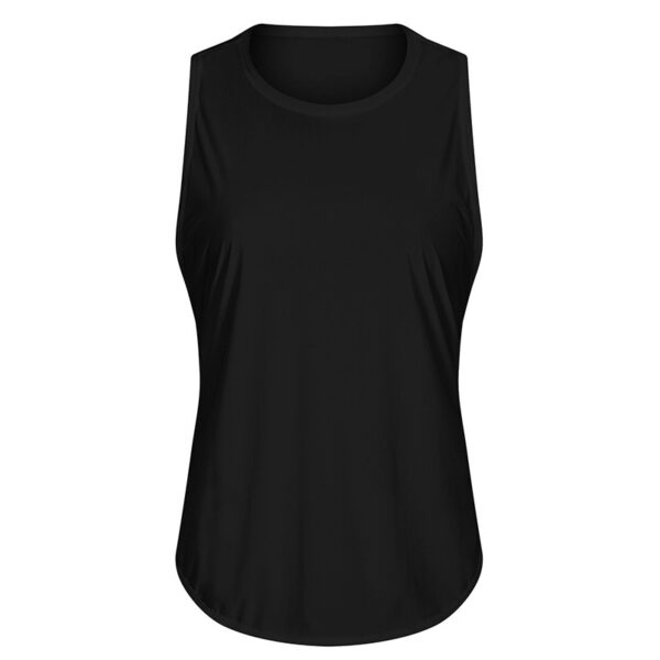 New Yoga Vest Fitness Exercise Sleeveless Blouse Quick-drying Loose Yoga Top - Image 6