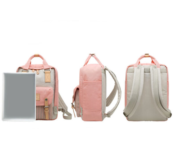 Fashion Stripe Casual Computer Backpack - Image 2