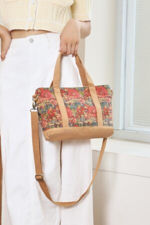 Eco-friendly Cork Crossbody Bag Portable Tote