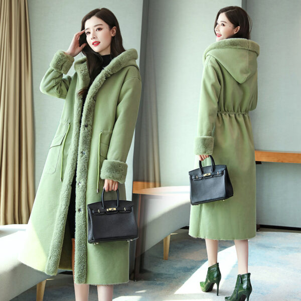 Winter Cotton-padded Jacket Fur Coat Women - Image 4