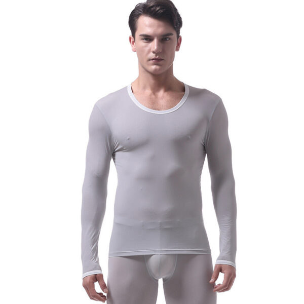Men's Thermal Underwear Thin Autumn Coat - Image 7