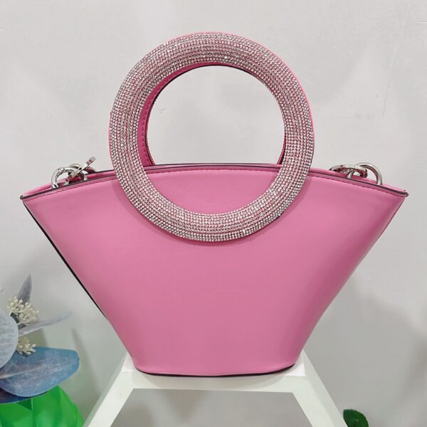 Diamond Round Handle Portable Basket Pack - Image 7
