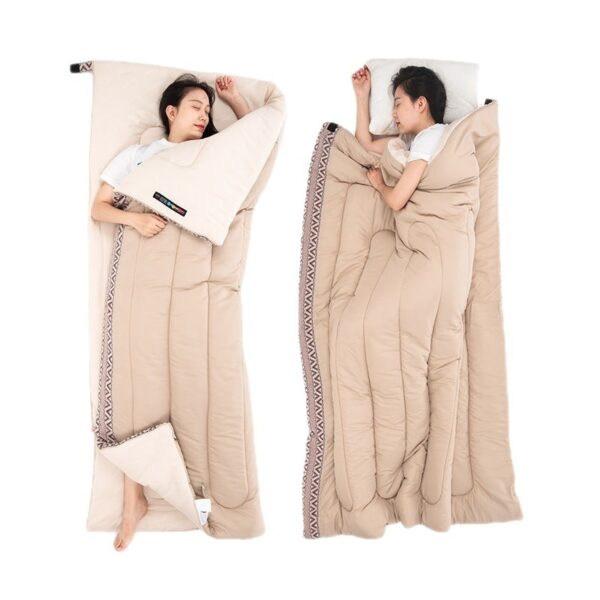 Four Seasons Universal Portable Outdoor Camping Dirty Proof Sleeping Bag - Image 2