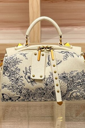 Embroidery Portable Women's Pillow Bag