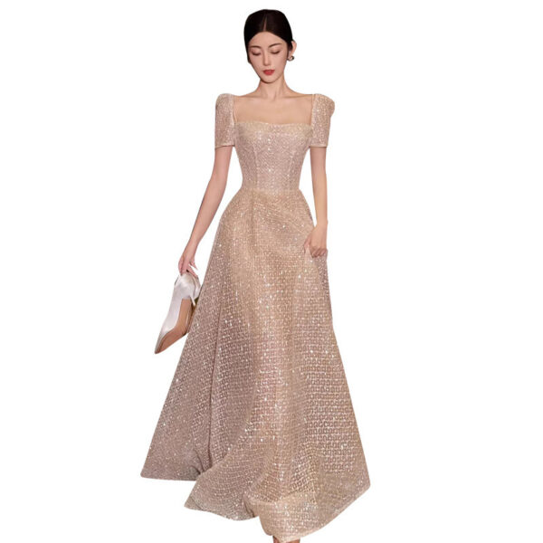 Banquet Bridal Temperamental Fairy Slim-fit Slimming Dress - Image 6