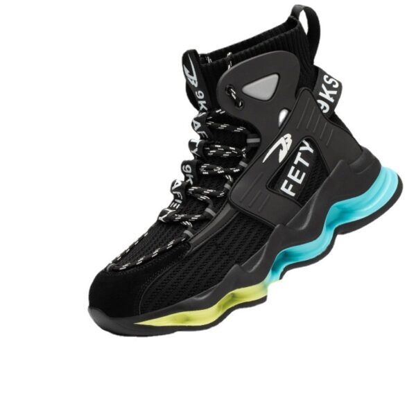 Anti-smashing And Anti-penetration Steel Safety Shoes Trendy Safety Protective Footwear Safety Shoes - Image 5