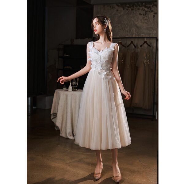 Wedding Banquet Host Evening Dress - Image 4