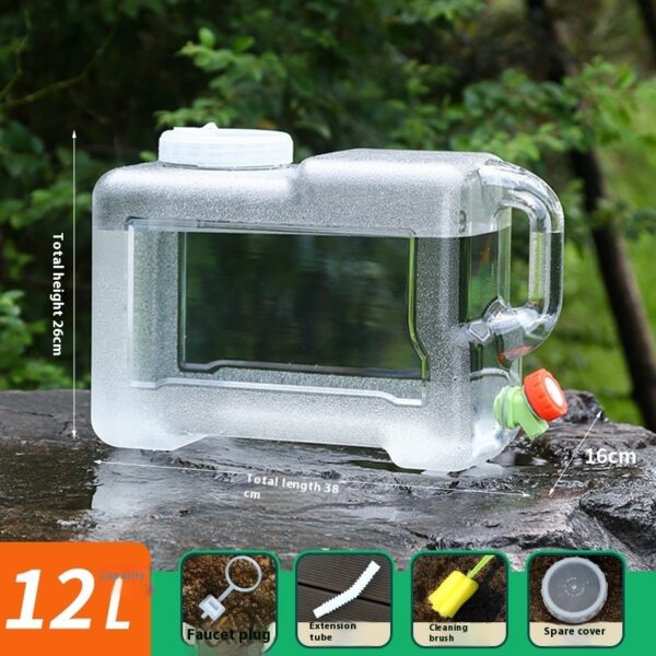 Outdoor Bucket Household Water Breaker Car Camping With Faucet - Image 9