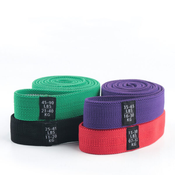 Fitness Long Resistance Bands Fabric Set Exercise Workout Elastic Bands For Pull Up Woman Assist Workout Bands - Image 2