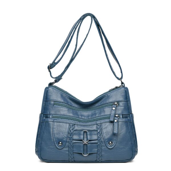 Fashion Large Space Knitted Messenger Bag Korean Simple - Image 10