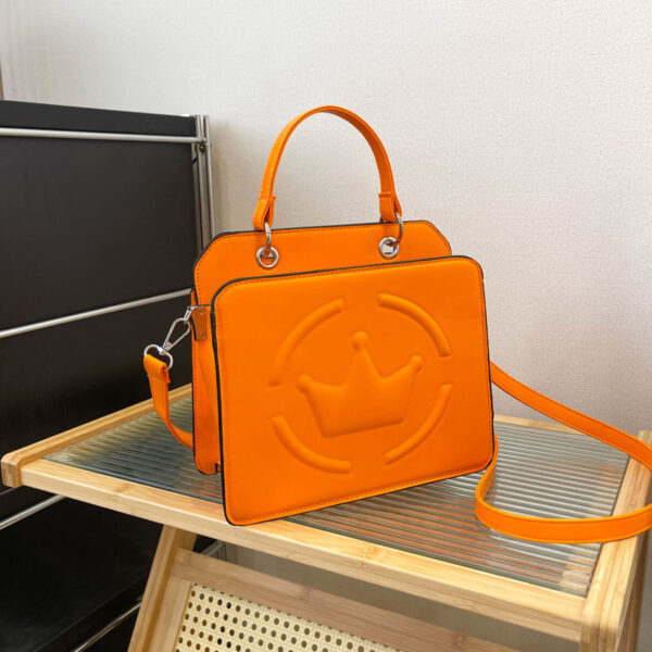 Women's Shoulder Bag Embossed Simple Cross-border PU Soft Leather Textured - Image 7