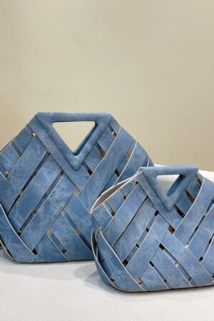 Vintage Minimalist And Fashionable Hollowed Out Woven Bag
