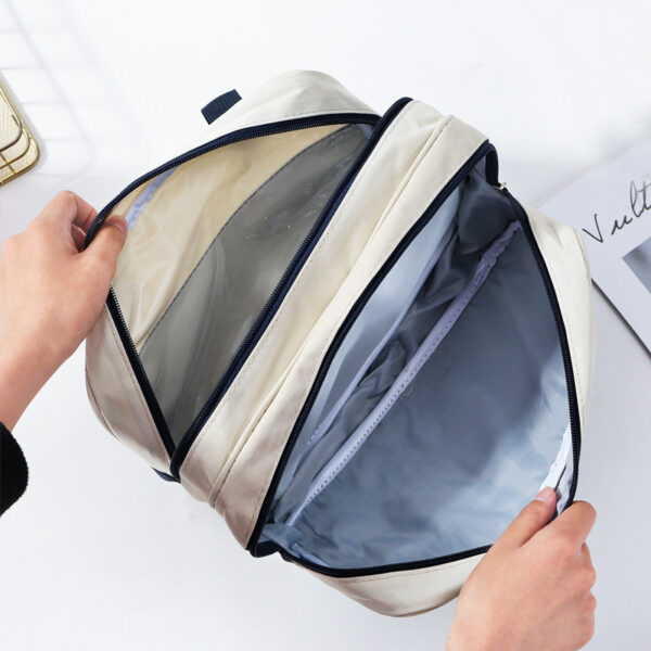 Polyester Dry Wet Separation Swimming Beach Bag Travel Buggy - Image 3