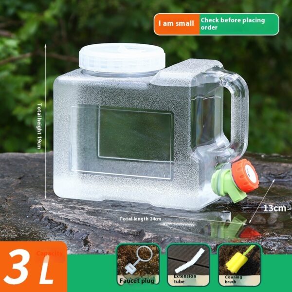 Outdoor Bucket Household Water Breaker Car Camping With Faucet - Image 5