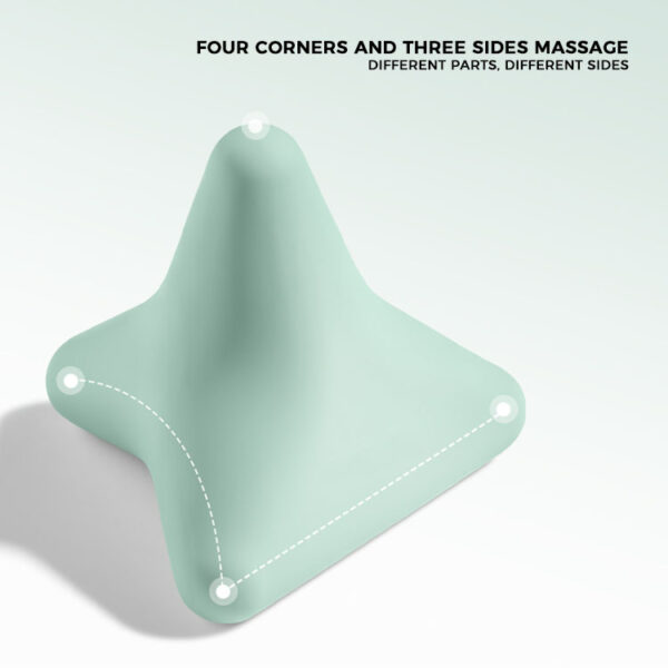 Silicon Massage Cone Triangular Relax Apparatus Ball Psoas Muscle Release Thoracic Spine Back Neck Scapula Foot Yoga Apparatus - Image 4