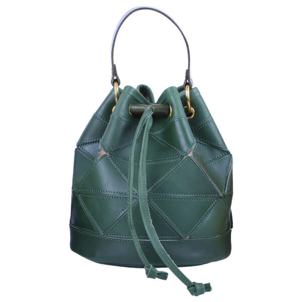 Geometric Stitching Crossbody Women's Bag Literary Handbag - Image 3