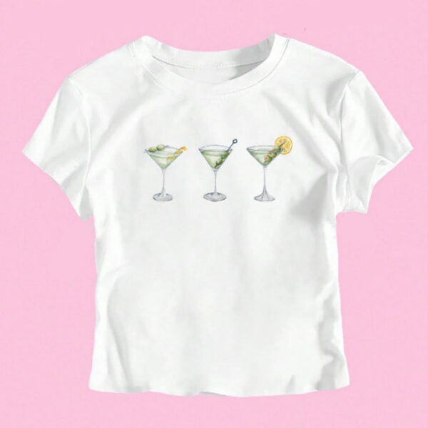 INS Personality Street Letter Print Short Midriff-baring Short-sleeved T-shirt - Image 10