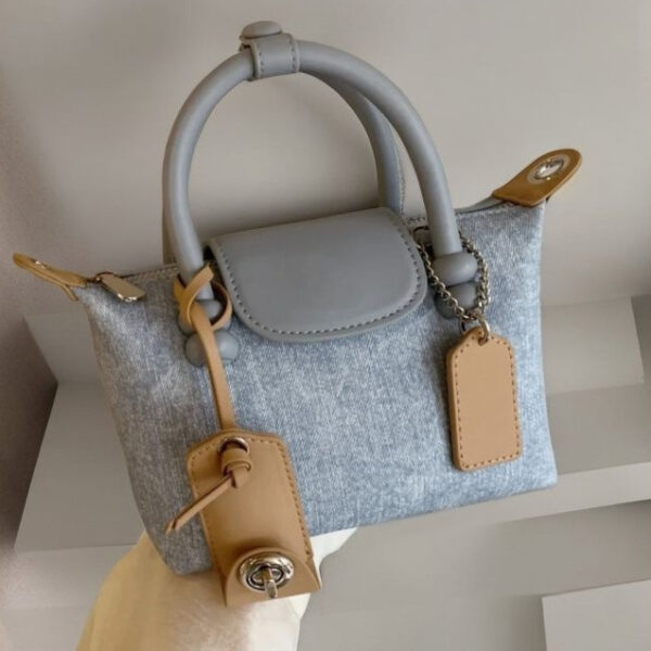 Fashion Portable Dumpling Texture Shoulder Messenger Bag For Women - Image 2