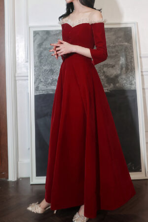 Women's New Fashion Velvet Dress