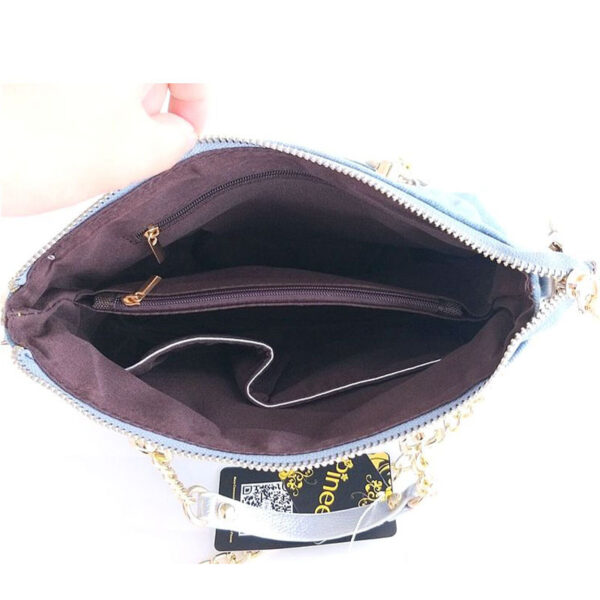 Cowgirl Diamond-studded One-shoulder Messenger Handbag - Image 2
