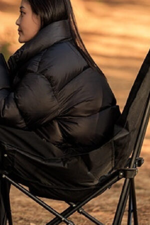 Camping Recliner Portable Thickened Stool Beach Chair Outdoor Folding Chair