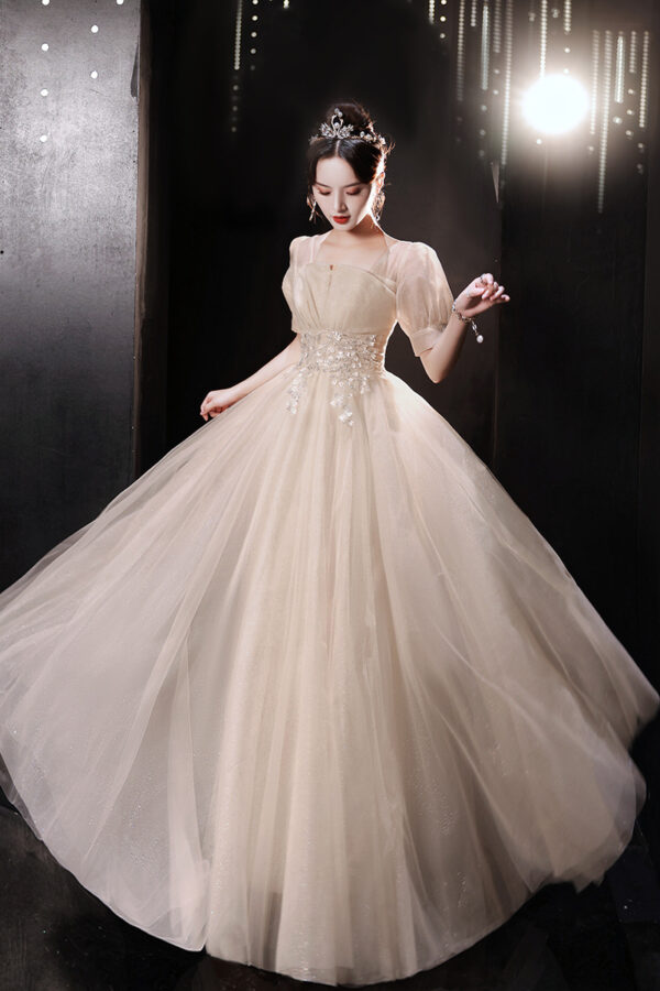 New Birthday Banquet Party Elegant Socialite Host Fairy Slim Evening Dress For Women - Image 7
