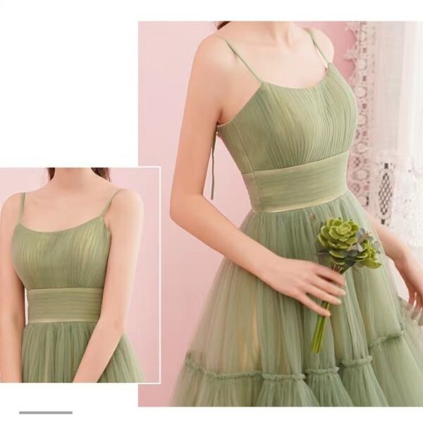 Women's Cotton Evening Dress For Birthday Party - Image 3