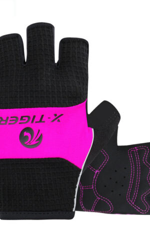 X TIGER Cross Border Cycling Gloves Half Finger Summer Men's And Women's Short Finger Cycling Gloves Thin Shock Absorbing Equipment