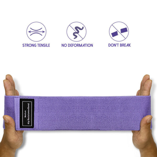 Squat Hip Lifting Resistance Band Hip Lifting Elastic Force Circle Sports Fitness Stretch Strap Elastic Belt - Image 6