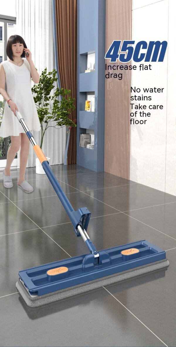 New Style Large Flat Mop 360 Rotating Mop Suitable Various Types Flooring Strong Water Absorption For Home Cleaning Floors - Image 8