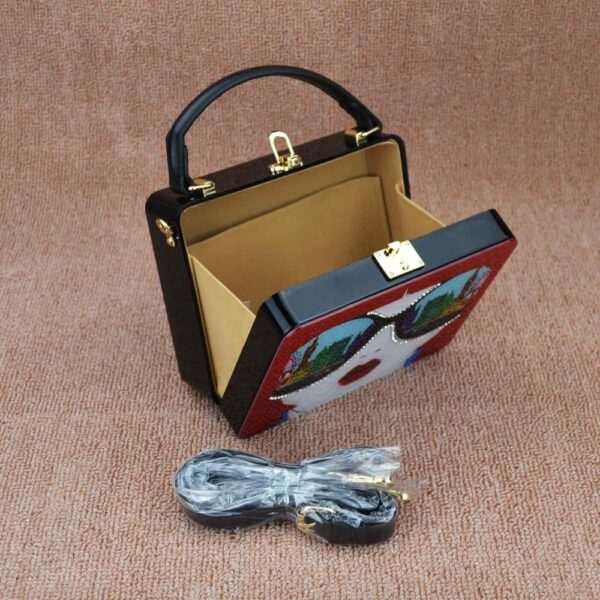 Fashion Glasses Small Bag Natural Small - Image 6