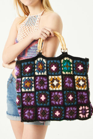 Retro Fashion Women's Bamboo Shoulder Bag