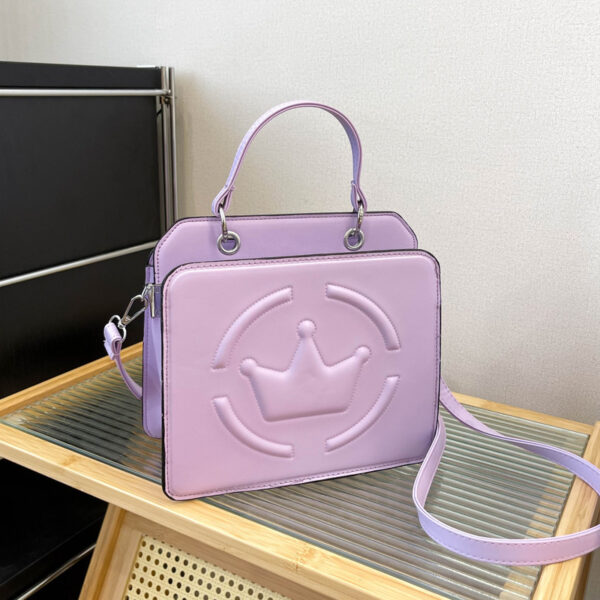Women's Shoulder Bag Embossed Simple Cross-border PU Soft Leather Textured - Image 6