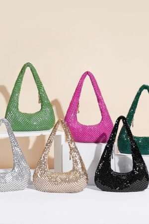 Women's Underarm Bag Aluminum Sheet Dinner Party Fashion Handbag